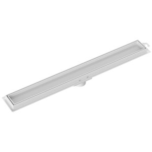 Ralo Linear Oculto PVC Branco 90cm Tigre