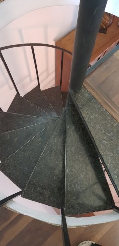 Maravilhosa escada caracol