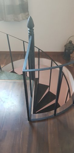 Maravilhosa escada caracol