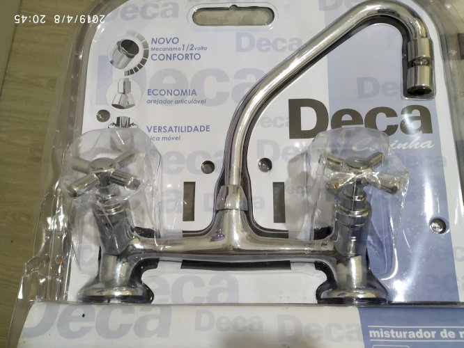 MISTURADOR PARA COZINHA MESA IZY - 1256.C37 - DECA